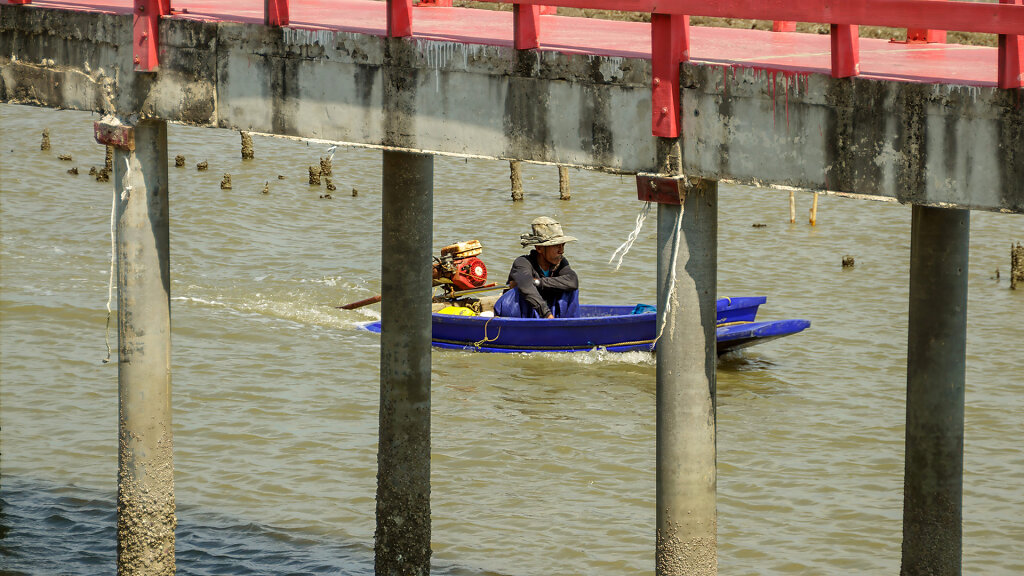 The Red Bridge (Dolphin Watching Area) // สะพานแดง จุดชมวิวปลาโลมา